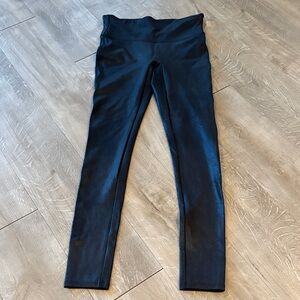 SPANX Black High-Rise Leggings Size Small